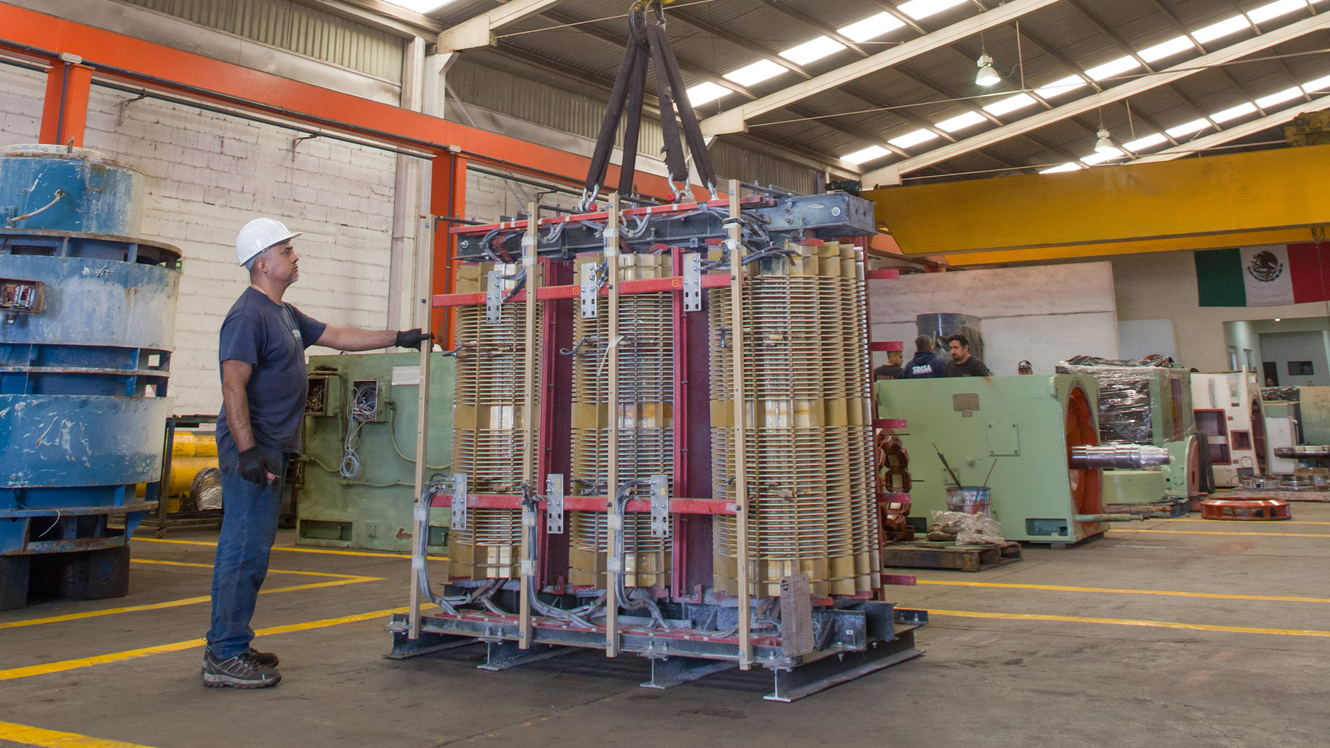 Mantenimiento y reparación de transformadores de potencia industriales en México